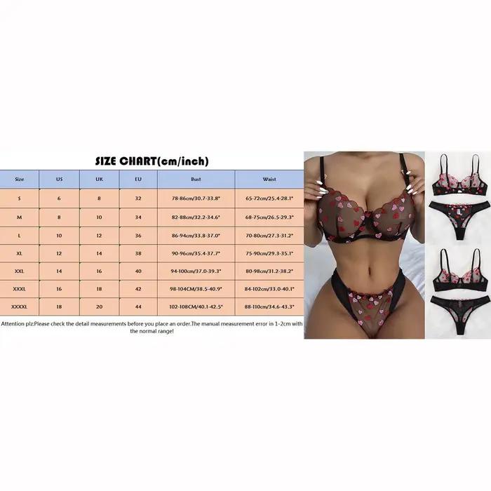 Femmes grande taille Sexy Lingeries ensembles tentation broderie florale Push Up soutien-gorge culotte Lingerie ensemble 2 pièces séduisant Lingerieoutfits