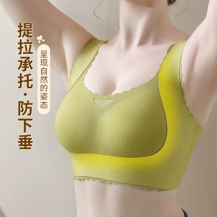 Only A Bra Grande Taille S-XXXXL BCD Confortable Bralette Push Up Femmes Vêtements De Nuit Mince Latex Réglable Lingerie Sans Couture Soutien-Gorge