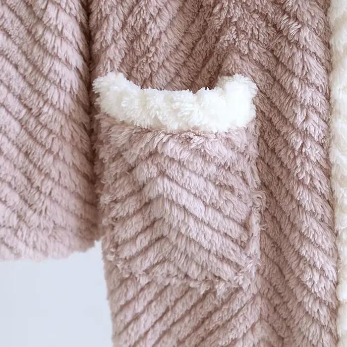 Robe de nuit en flanelle pour femmes, douce et chaude, robe de nuit élégante pour les nuits froides, occasion spéciale, cadeau hiver