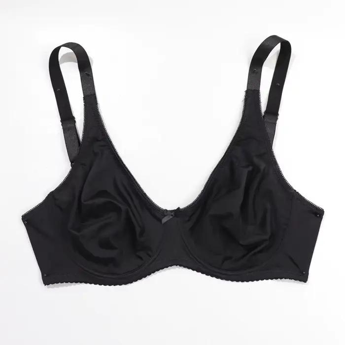 Beauwear podprsenka s kosticami pre veľké prsia ženy jednofarebná veľká veľkosť podprsenky pre