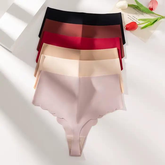 WarmSteps-Culottes simples pour femmes, strings féminins, lingerie sexy, strings de sport, sous-vêtements doux, caleçons confortables, mode, ensemble de 3 pièces