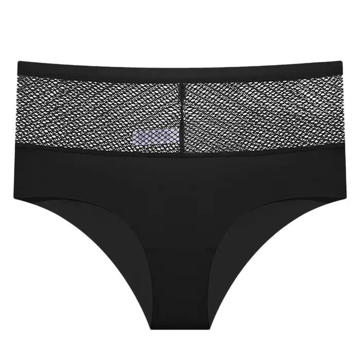Sexy sieťované nohavičky s čipkou pre ženy