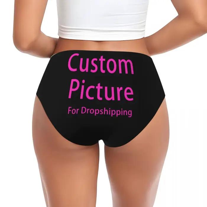 Personalizované nohavičky s fotografiou a logom pre ženy