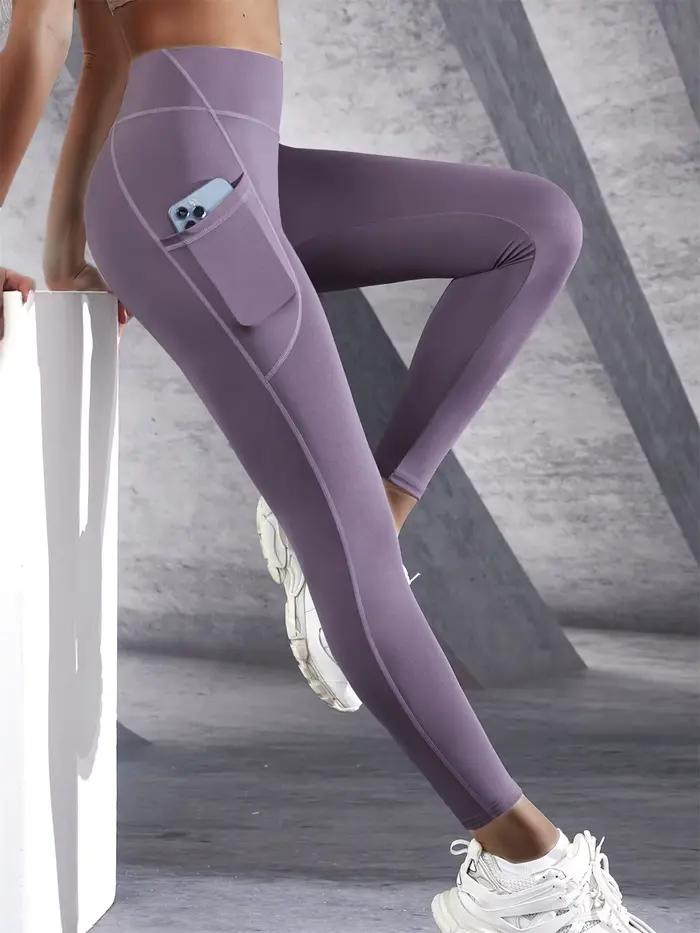 Dámske elastické joggingové legíny s vysokým pásom