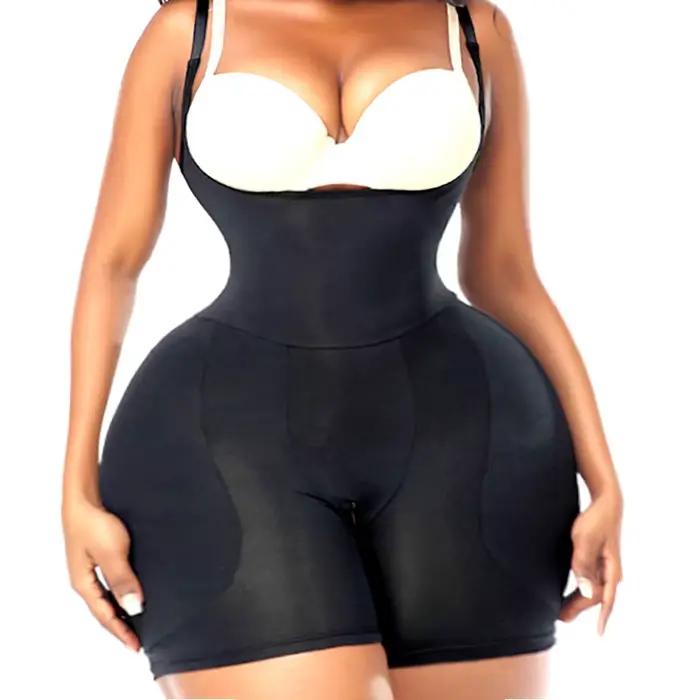 AfruliA corps complet Shaper bout à bout Body Shapewear sous-vêtements rembourrés faux fesses coussinets de hanche rehausseur Fajas ceinture colombienne
