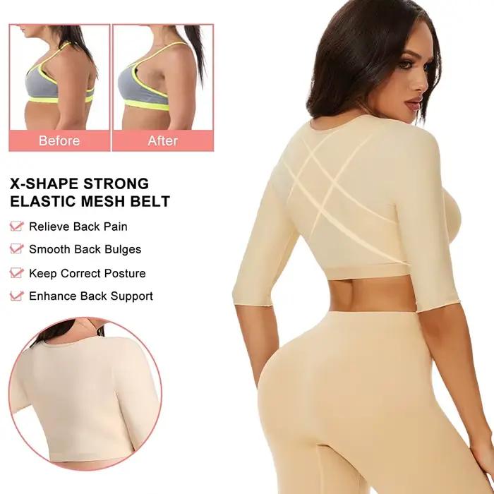Body Shaper s rukávmi pre ženy