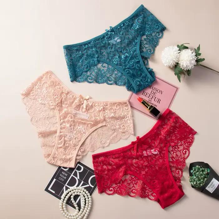 Veľká veľkosť S/XL módne vysoko kvalitné ženské nohavičky priedušné dámske spodné prádlo Sexy čipka Lingerie