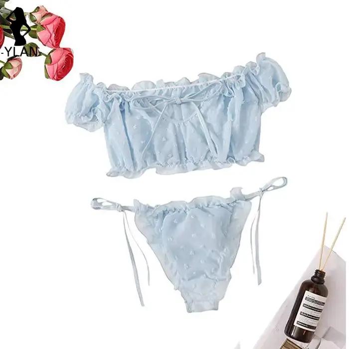 Sexy sieťovaná lingerie sada pre ženy