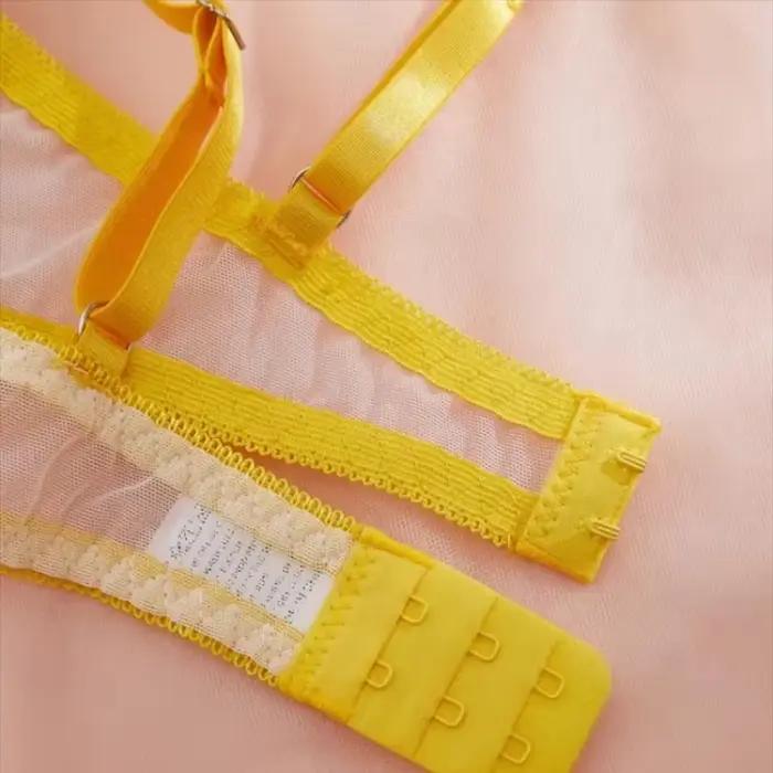 Rozprávkový kvetinový sexy set spodnej bielizne
