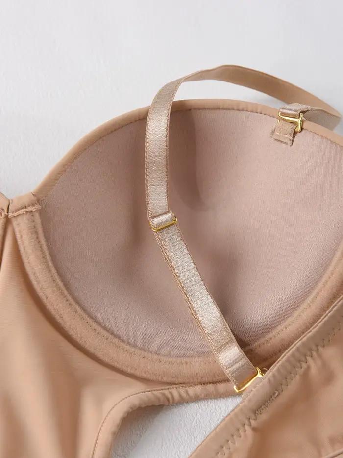 Elegantné sexy push-up podprsenka s odhaleným chrbtom