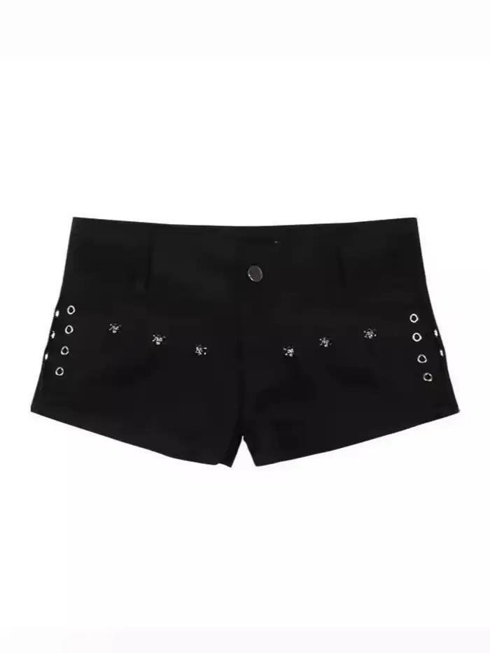 Y2K Džínsové šortky pre ženy Skinny Populárne Streetwear Každodenné Osobnosť Študenti Prázdniny Móda Sexy Retro Voľný Čas