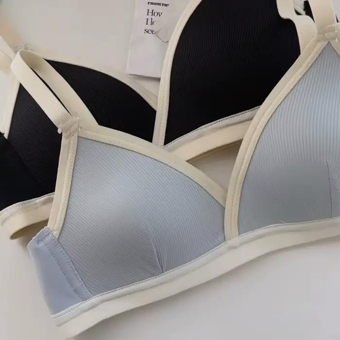 Bavlnená podprsenka pre ženy Push Up Lingerie Sexy pohodlné vrchné časti podprsenky žena tielko bezšvové spodné prádlo ružová farba intímne