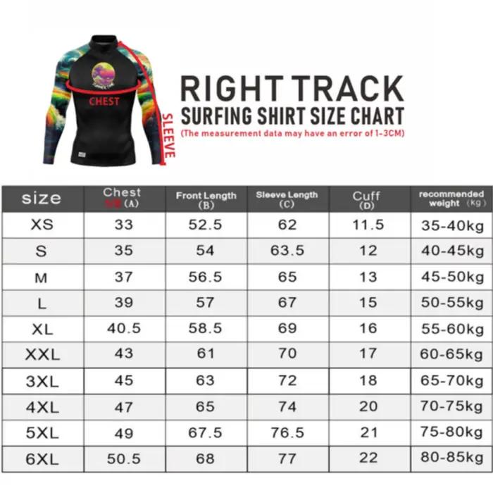 Pánsky rash guard na surfovanie s dlhými rukávmi Lycra Surf Traje De Baño Manga Larga plavky Upf 50 + Performance
