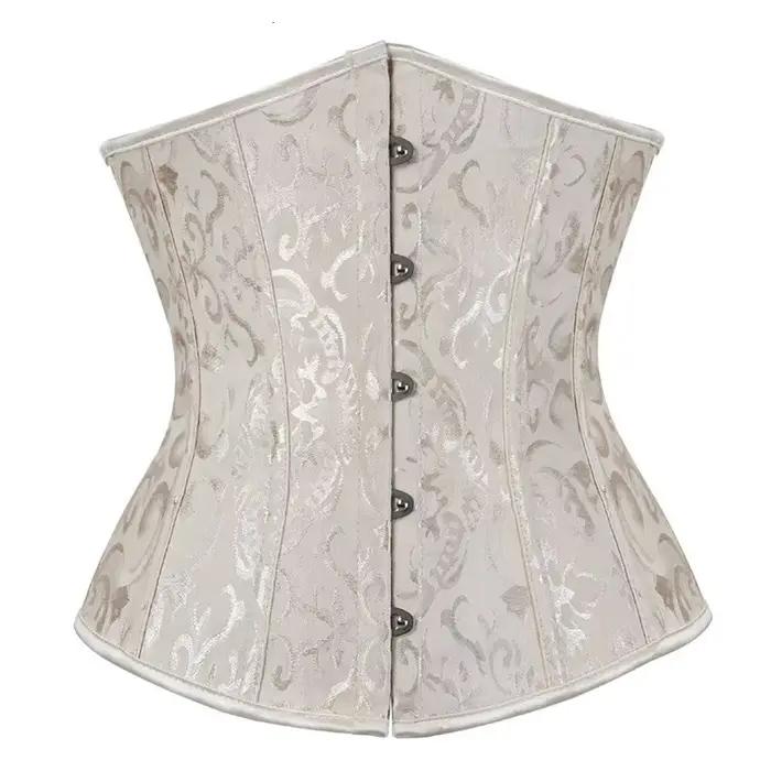 Corset gothique Sexy en Satin pour femmes, sous-buste, Bustier, cintré à la taille, amincissant, façonnant le corps, Lingerie, taille XXXS, vêtements de fête