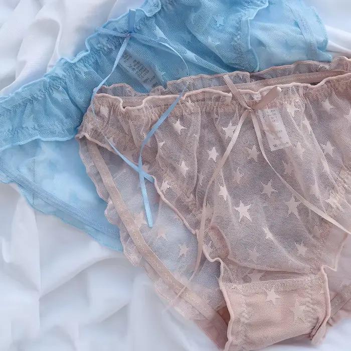 Dámske čipkované nohavičky, sexi bielizeň, jemné a pohodlné