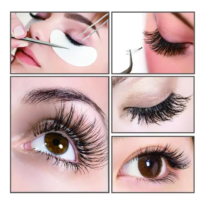20/50/100 ks očné náplasti na predlžovanie rias Podložky pod oči Make-up