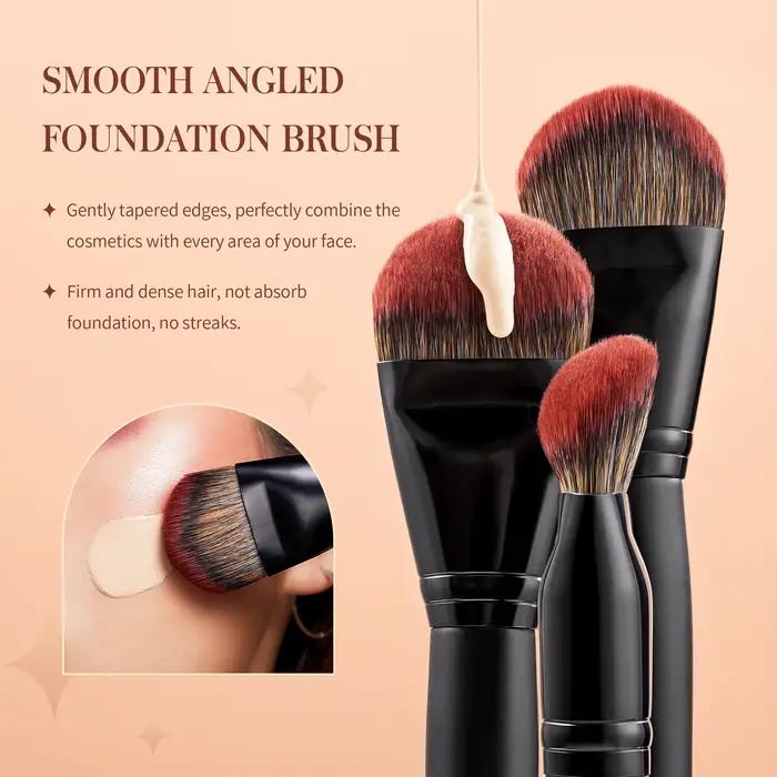 Jessup - Sada kvalitných syntetických kefiek na make-up