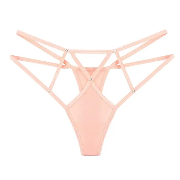 Sexy femme lingerie sexy dentelle string femmes dentelle taille basse culotte sexy sous-vêtements transparents dames slips Lingere culotte Underw