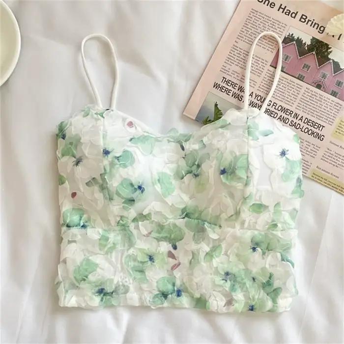 Débardeur floral pour femmes jeunes adultes élégant et décontracté pour tenues d'été occasions spéciales
