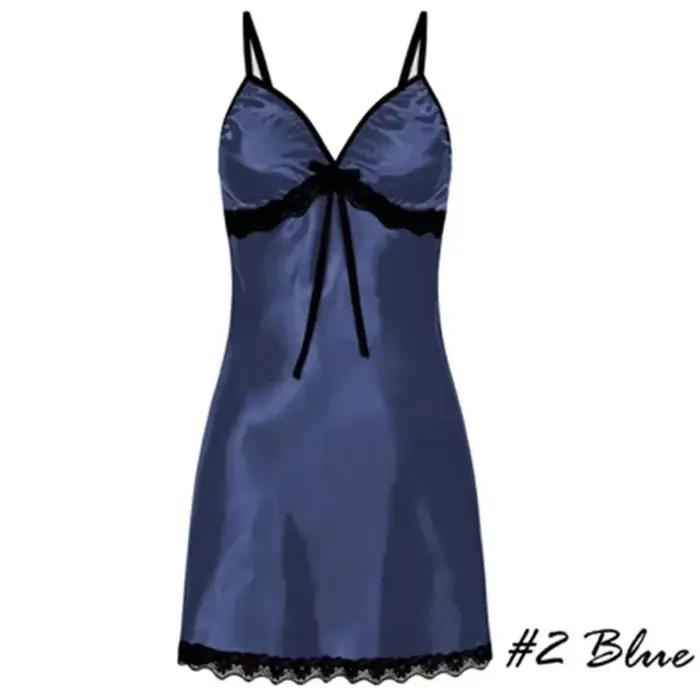 Chemise de nuit en satin sexy pour femmes grandes tailles occassions romantiques élégantes dormir舒适地入睡