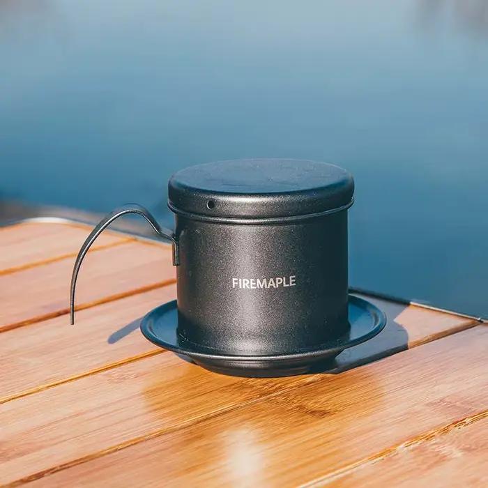 Sada vietnamských kávových filtrov Orca z javorového dreva