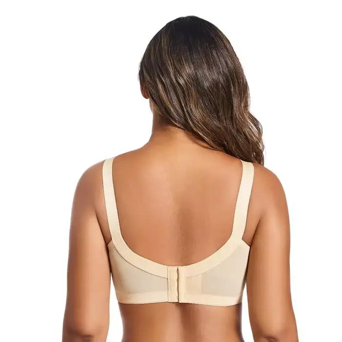Soutien-gorge Ultra-fin non rembourré pour femmes, grand minimiseur, grande taille, en dentelle, Sexy, sans doublure, couverture complète, bretelles réglables sans fil, Lingerie