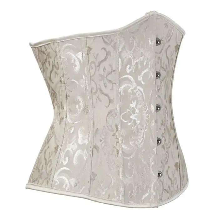 Corset gothique Sexy en Satin pour femmes, sous-buste, Bustier, cintré à la taille, amincissant, façonnant le corps, Lingerie, taille XXXS, vêtements de fête