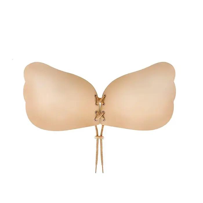 Soutien-gorge invisible adhésif pour femme style sexy sans bretelles pour occasions spéciales mariage soirées galas