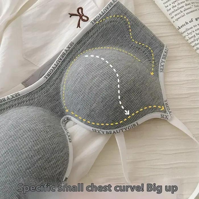 Push-up podprsenka bez drátu pre malé prsia – Neviditeľná braletka proti poklesu