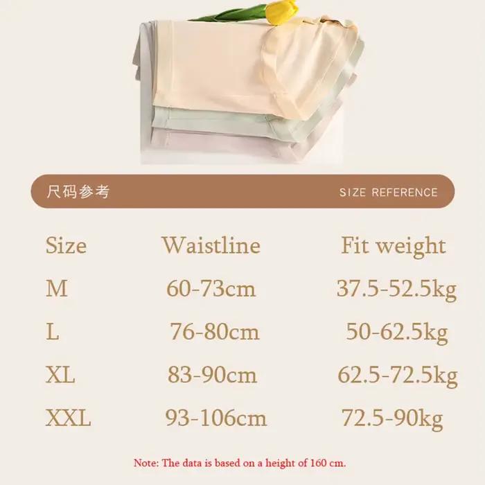 4 pièces/ensemble Modal taille haute culottes pour femmes respirant femme fille slips confortable doux respirant élastique sous-vêtements
