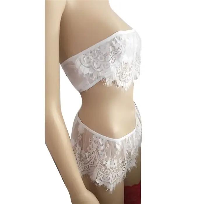 Dame Sexy Lingerie dentelle broderie soutien-gorge ensemble femmes Push Up ensemble de sous-vêtements soutien-gorge et culotte ensemble tasse pour femme Lingerie