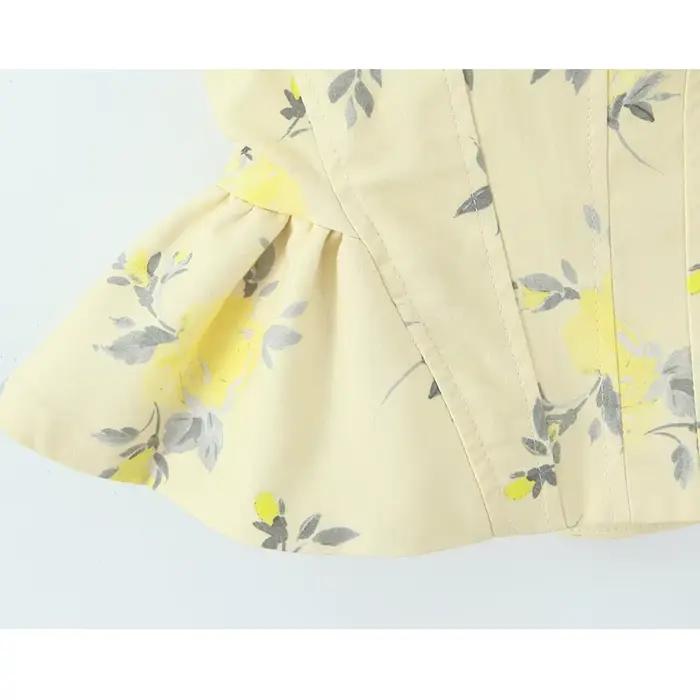 Nový elegantný korzetový top s odhaleným chrbtom