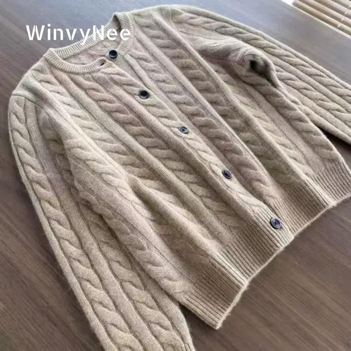 Dámsky merino vlnený cardigan