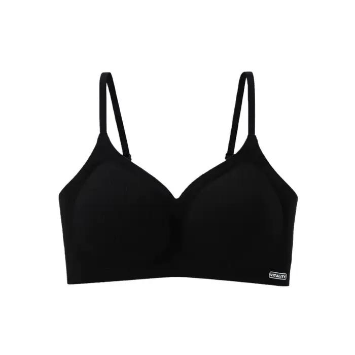 Soutien-gorge invisible respirant à armatures pour femme, à fines bretelles sans couture, avec effet push-up pour petites poitrines, modèle très vendu