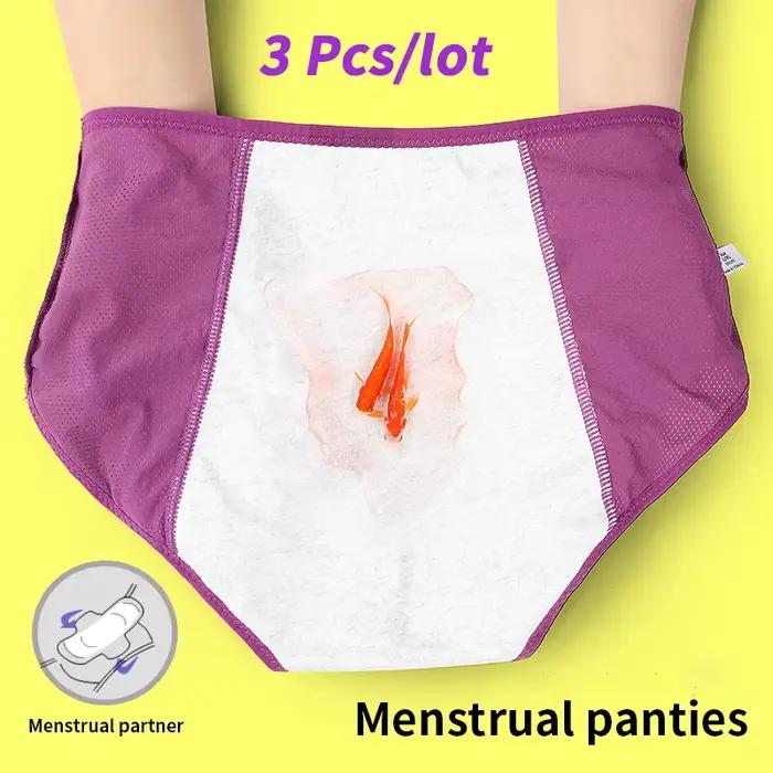 Menštruačné nohavičky 3 ks/sada