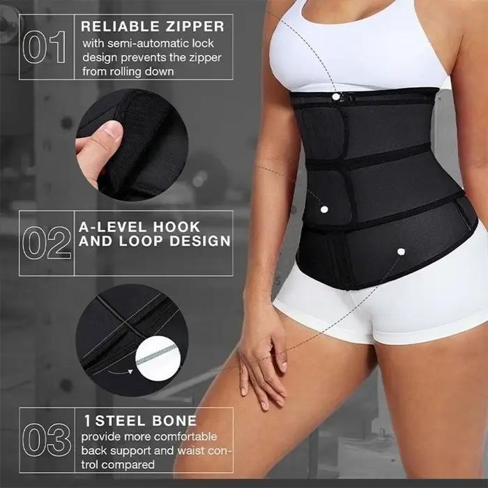 1pc taille formateur minceur corps Shaper Fitness ceinture perte de poids gros brûlant Sport ceinture sueur tondeuse entraînement Shapewear