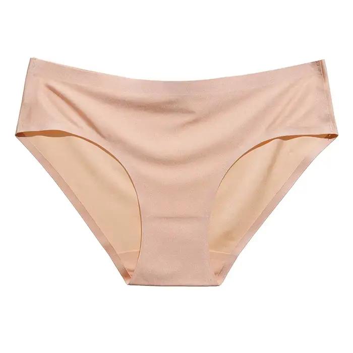 Dámske sexy nohavičky bezšvové, nízky pás, elastické, priedušné, mäkké