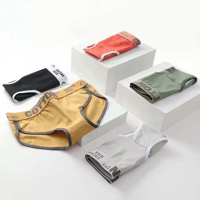 Femmes coton culottes dames Sexy lettre sport slips sans couture Beathable antibactérien Lingerie solide sous-vêtements femmes intimes