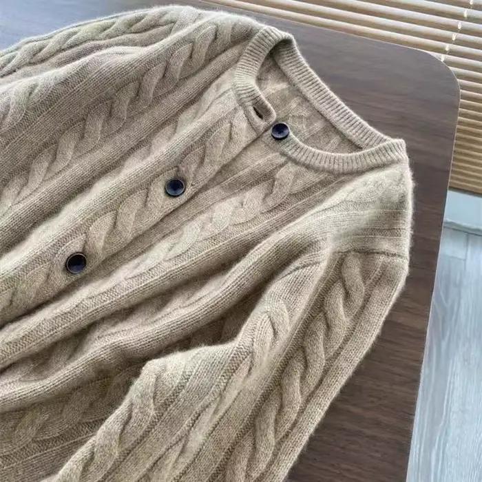 Dámsky merino vlnený cardigan