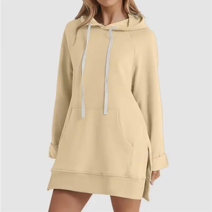 Pull à capuche en polyester pour femmes, décontracté et ample, parfait pour les soirées automnales et hivernales, Saint Valentin et sorties romantiques