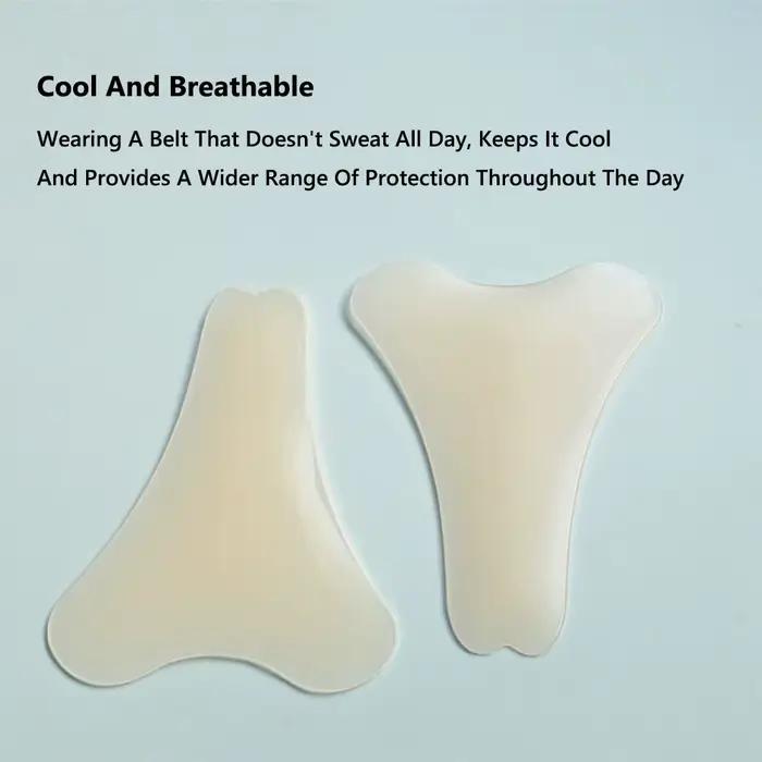 Correcteur Invisible en PU pour orteils de chameau, tampon de prévention de camouflage réutilisable en forme de Y, tapis adhésif Anti-camel pour femmes
