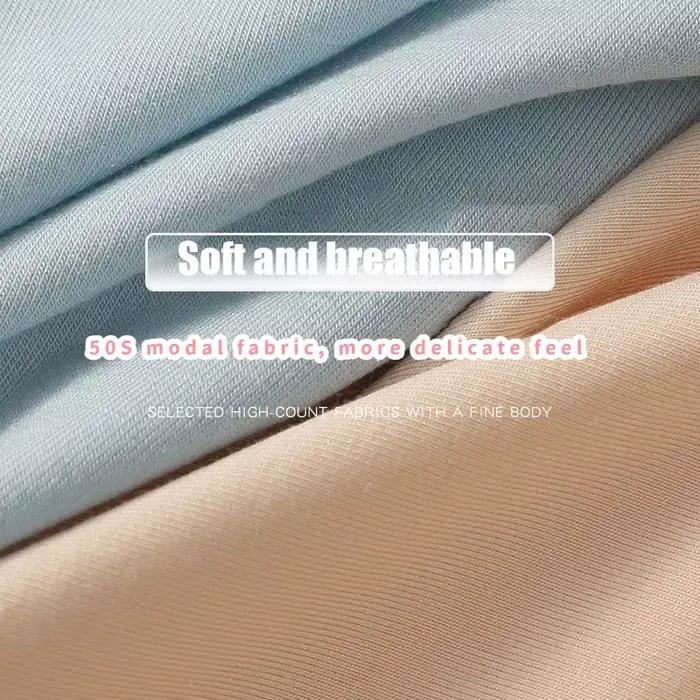 4 pièces/ensemble Modal taille haute culottes pour femmes respirant femme fille slips confortable doux respirant élastique sous-vêtements