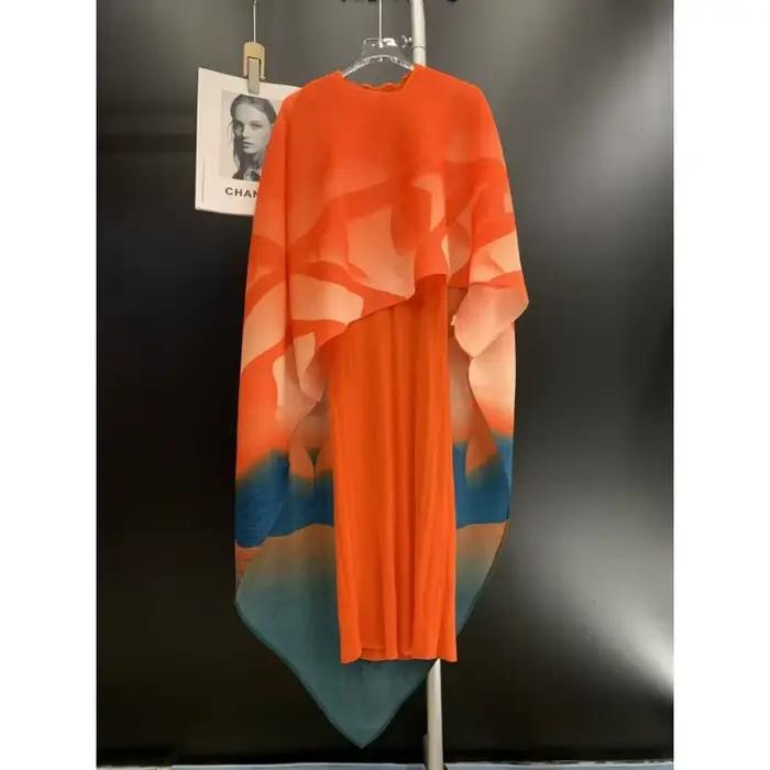 Ata Yake - Dlhá elegantná skladaná sukňa pre ženy