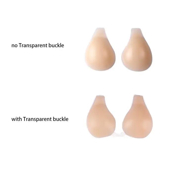Neviditeľná push-up podprsenka zo silikónu pre ženy