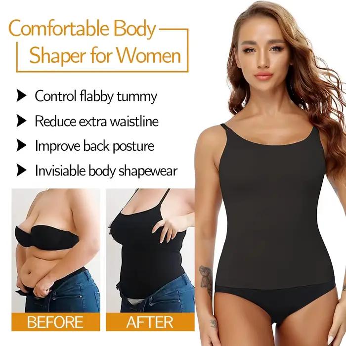 Femmes ventre contrôle Shapewear corps lisse façonnage Camisole débardeurs grande taille sous-vêtements amincissants sans couture Compression Shaper