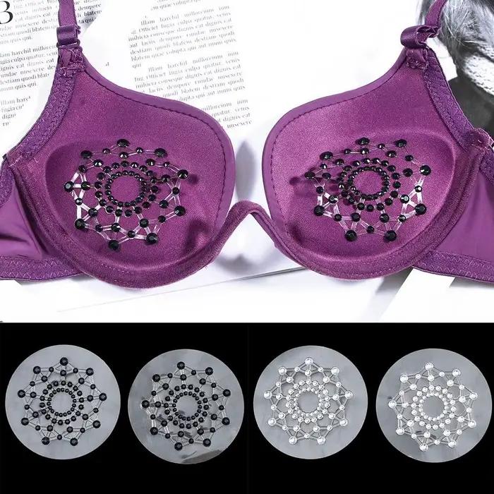 Autocollants de soutien-gorge en biscuits pour seins, accessoires intimes, pétales, couverture