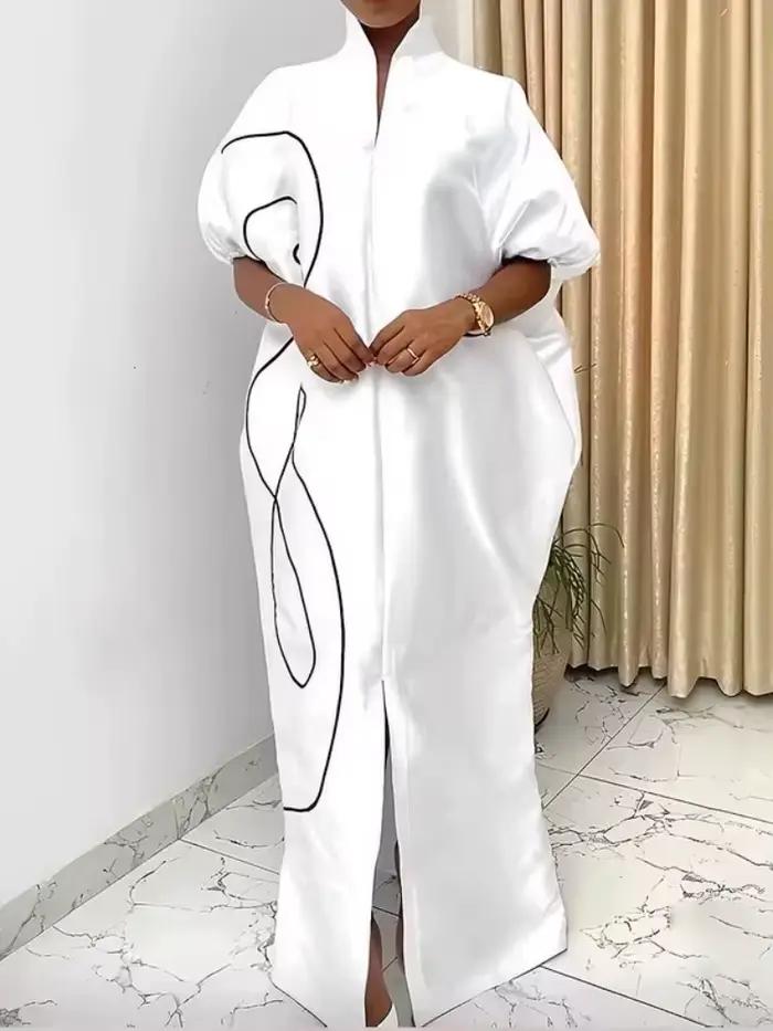 Modigirl veľká veľkosť Muslim móda oversized Abaya šaty 2025 nová jar leto