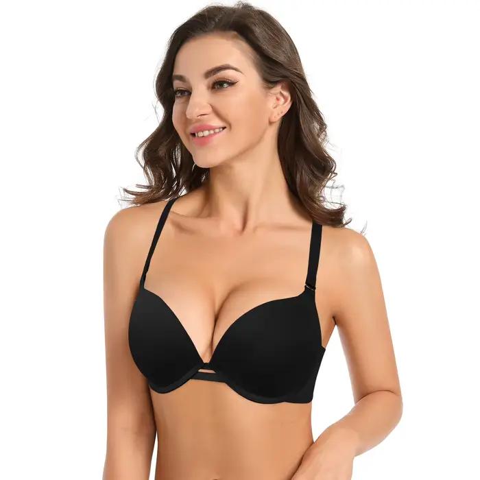 Nové ženy Sexy podprsenka hrubá vypchávka pridať dva košíčky Push Up