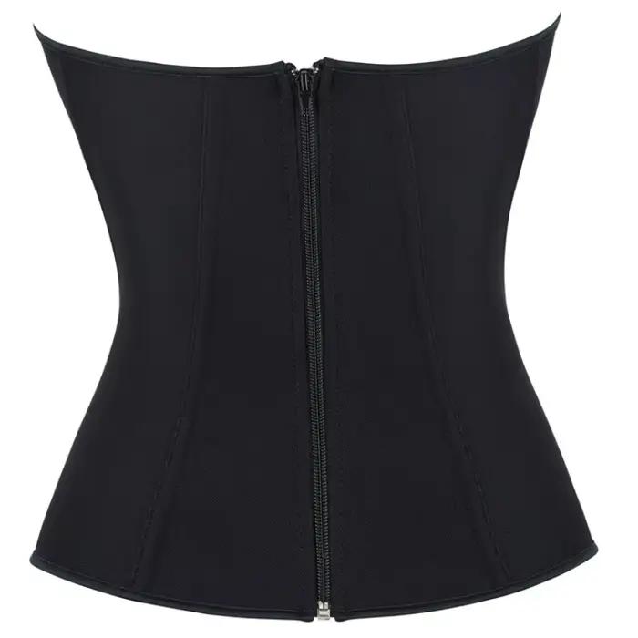 Corsets Bustiers pour femmes surbuste haut Corset Push Up Corselet Sexy fermeture éclair Shaper gothique Corsetto grande taille Corsetto Korsett