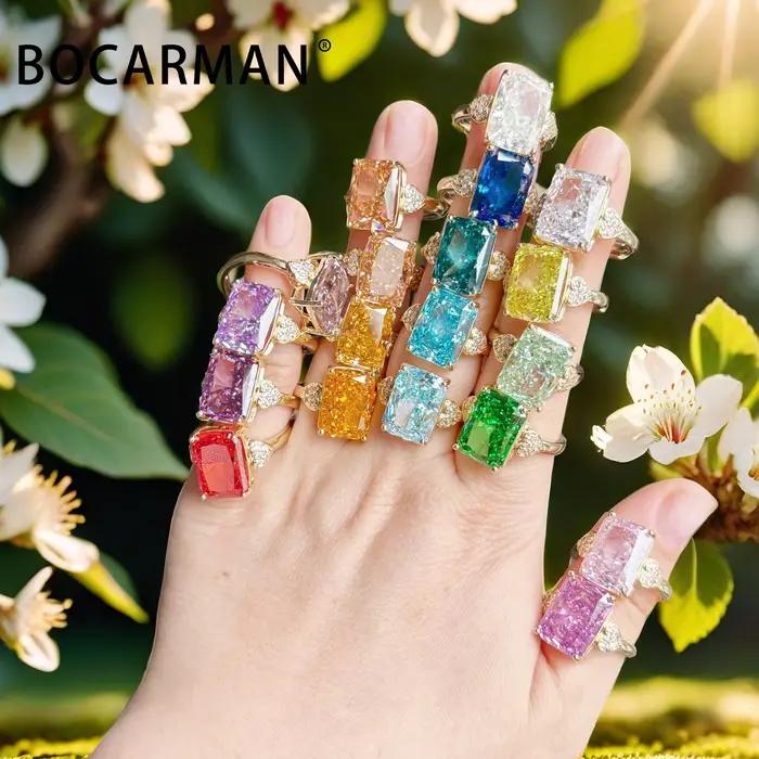 BOCARMAN – Zirkónová bager v mätovo zelenej farbe pre ženy